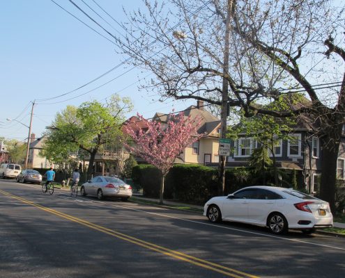 Homes on Bay Street in Fort Wadsworth