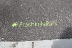 129 Mulberry Fresh KIlls Park Sidewalk sign