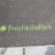 129 Mulberry Fresh KIlls Park Sidewalk sign