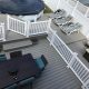 67 Ladd pool deck in yard