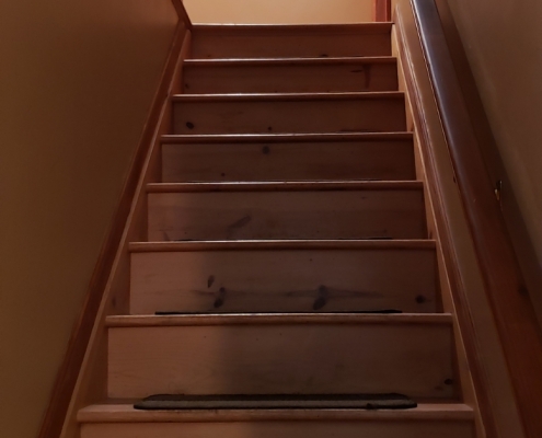 Stairs to second floor 24 Alvine