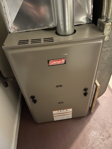 7018 Hylan gas forced air heating system