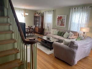 32 Wheeler Ave living room dining room staircase view