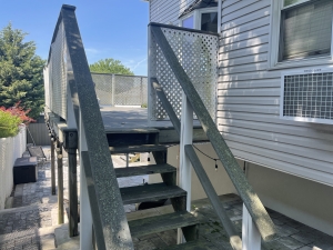126 Justin exterior steps to deck