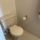 21 Carol Pl commode in half bath on first level