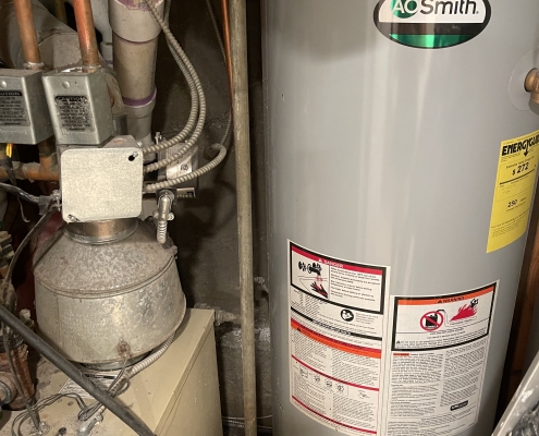 126 Justin furnace and hot water heater